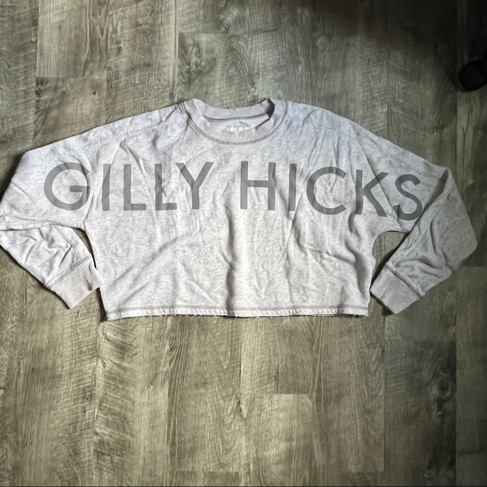 gilly hicks cropped sweater